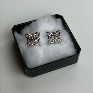 Gaelic symbol Silver earrings SUPER FAST SHIPPING